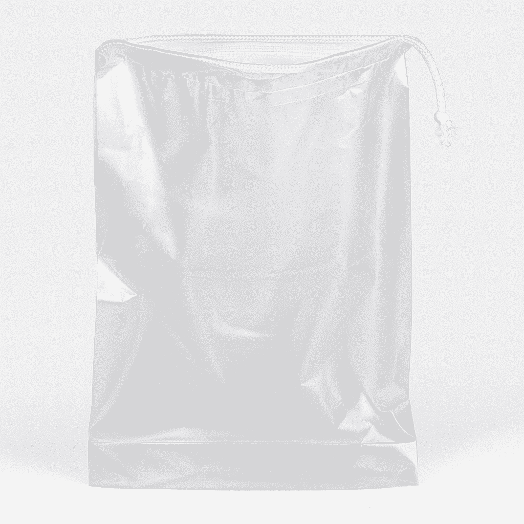 plastic chich bag manufacturer, clear poly drawstring bag