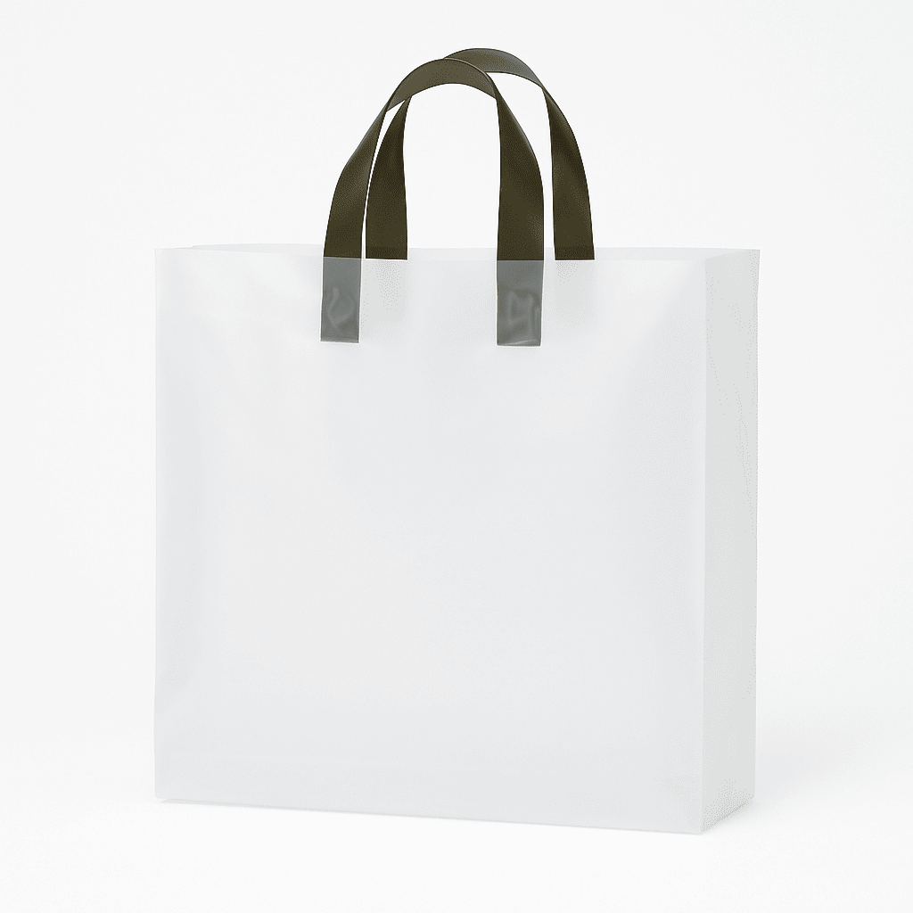 Soft Loop Handle Plastic Bag