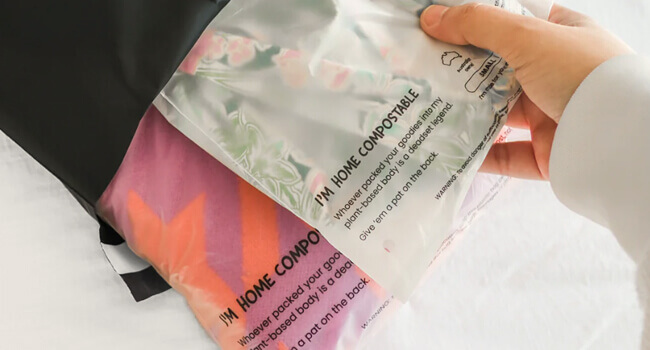 Customization for plastic garment bags