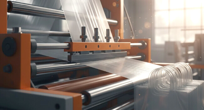 poly bag factory, Extrusion Converting, Core Manufacturing Process