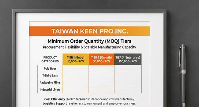 Minimum Order Quantity Tiers