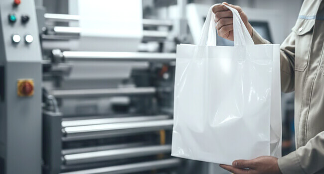 Bag Making of poly bag